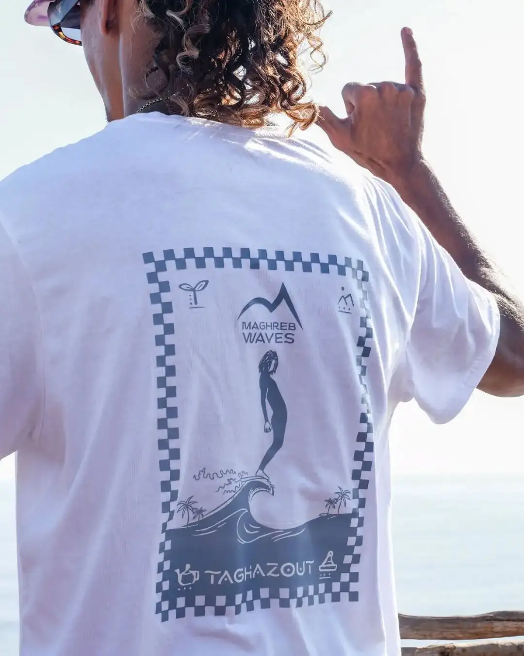 Photo shared by MaghrebWaves on September 13 2024 tagging zikoo mansouri surfing in taghazout